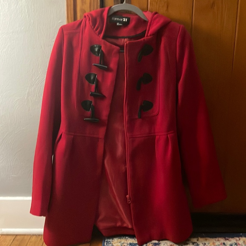 Cute red jacket